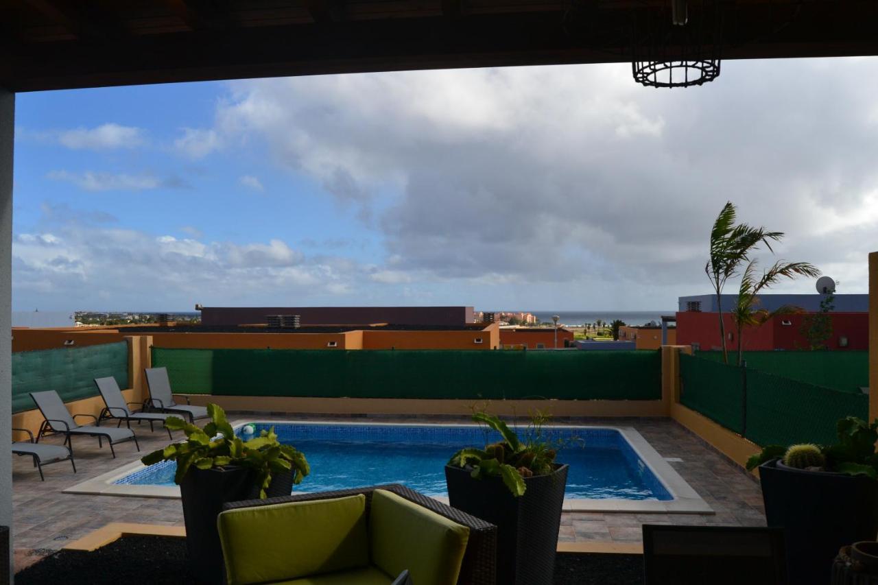 Golf Las Salinas Villa Carlotta With Private Heated Pool With Additional Cost 칼레타데푸스테 외부 사진